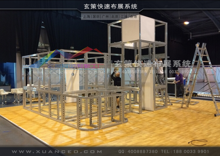 模块组件展台搭建 模块组件展台搭建