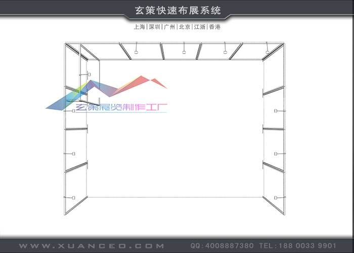 模块环保展台:XC-MK-113