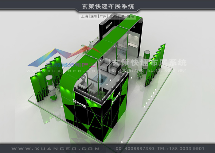 模块环保展台:XC-MK-118